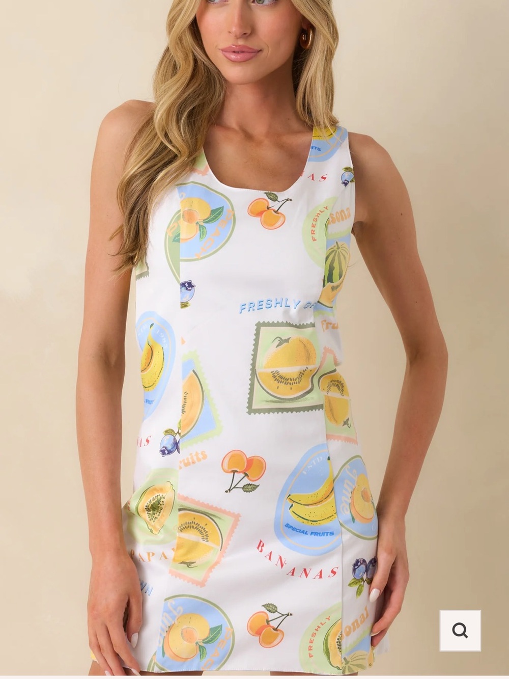 Prosperina Astrid Multi Print Reversible Mini Dress